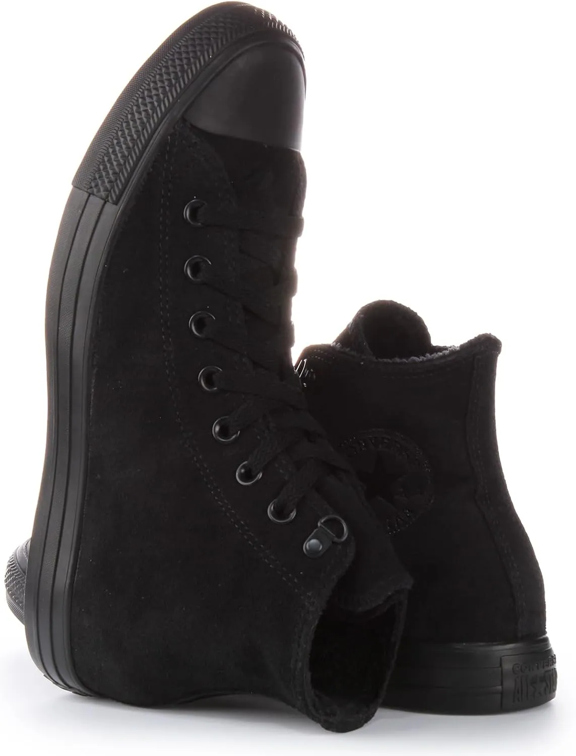 Converse Model Chuck Taylor All Star Suede & Faux Fur BLCKBLCK