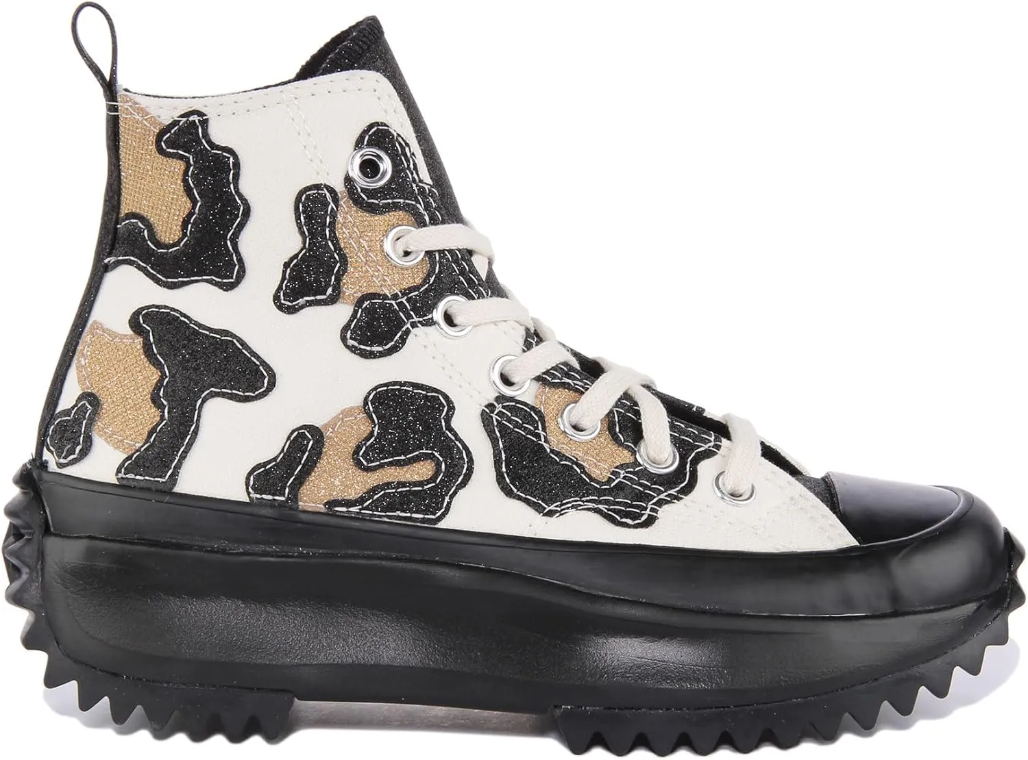 Converse Run Star Hike Hi Women's Lace Up Canvas Platform Trainers