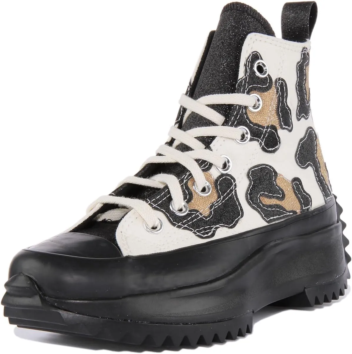 Converse Run Star Hike Hi Women's Lace Up Canvas Platform Trainers