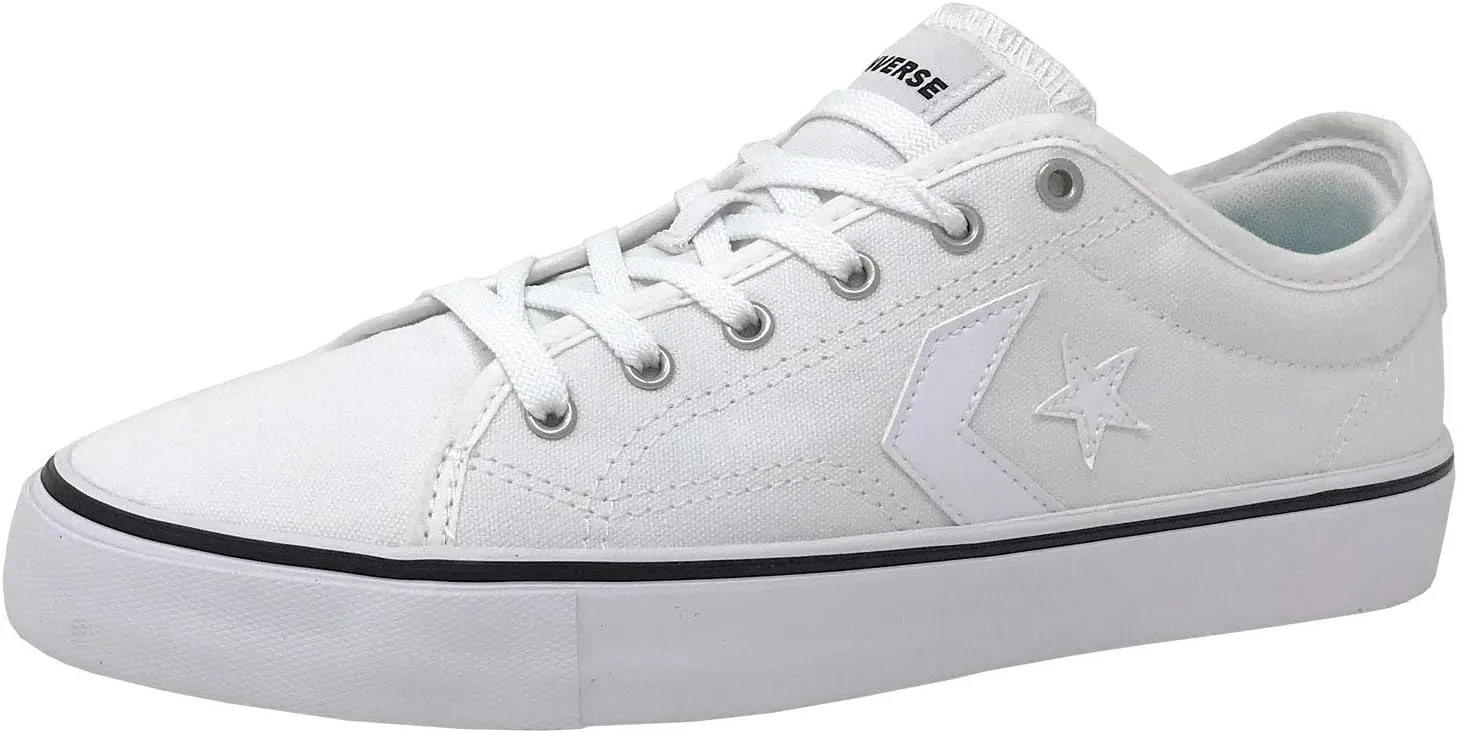 Converse Star Replay Star of The Show Unisex White Canvas Sneakers Size 11 Men / 12.5 Women