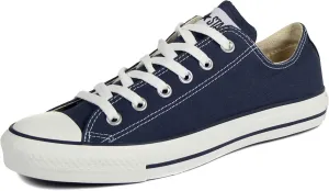 Converse Unisex Chuck Taylor All Star Ox Low Top Classic Navy Sneakers - 7 B(M) US Women / 5 D(M) US Men