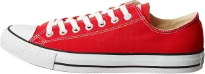 Converse Unisex Chuck Taylor All Star Ox Low Top Red Sneakers (3.5 Men, 5.5 Women)
