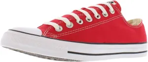 Converse Unisex Chuck Taylor All Star Ox Low Top Red Sneakers - 4 Men 6 Women