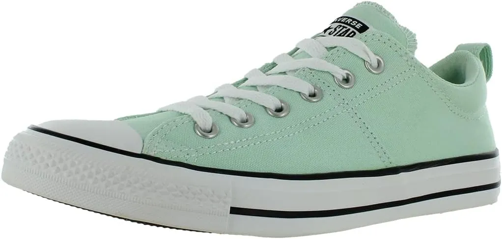 Converse Women's Chuck Taylor Madison Low Top Casual Sneakers, Sticky Aloe/White/Black, Size 9