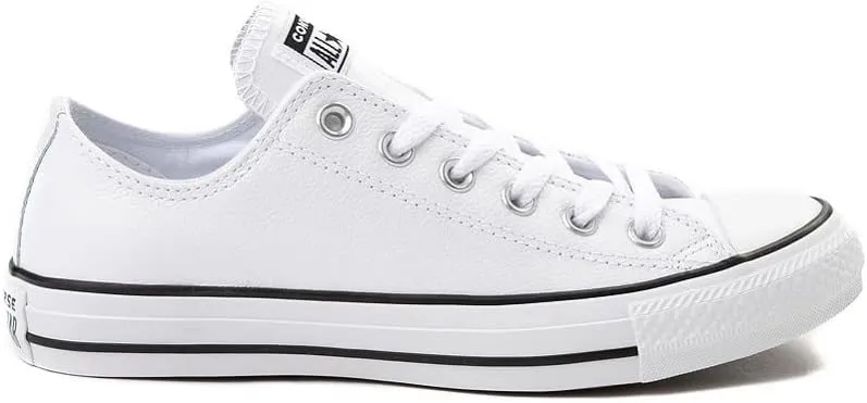 Converse Women's Chuck Taylor Shoes Leather Ox Sneakers White