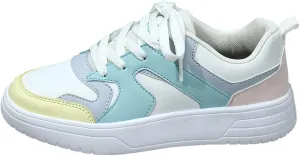 Couples Korean Version of The Trend Lace Up Color Matching Casual Board Shoes Breathable Light River Shoes for Men