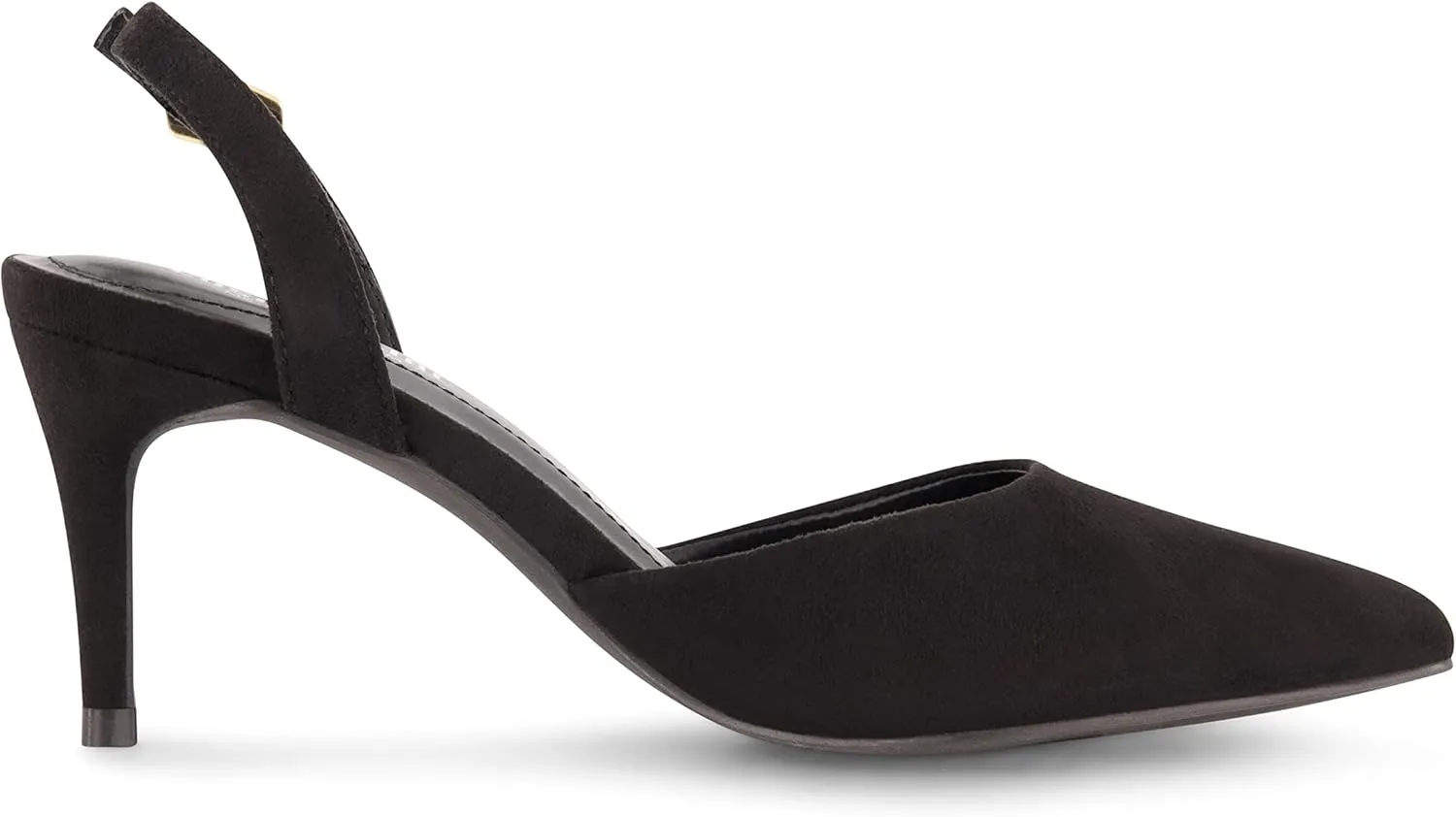 CUSHIONAIRE Women's Petula Sling Back Dress Pump  Memory Foam, Wide Widths Available