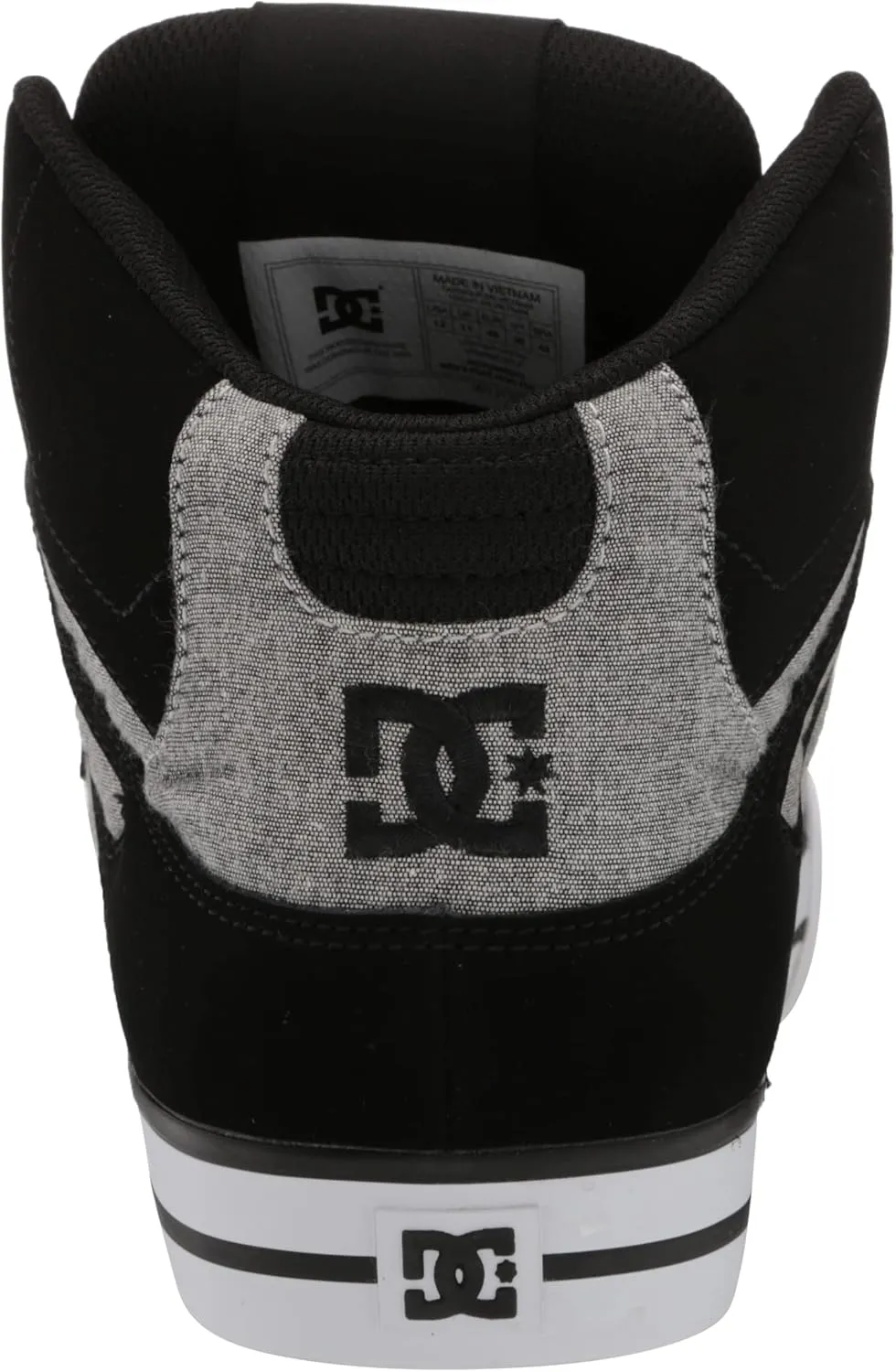 DC Men's Pure High Top Wc Skate Shoes Casual Sneakers