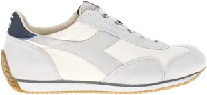 Diadora Mens Equipe Canvas Stone Wash Lace Up Sneakers Shoes Casual - Blue