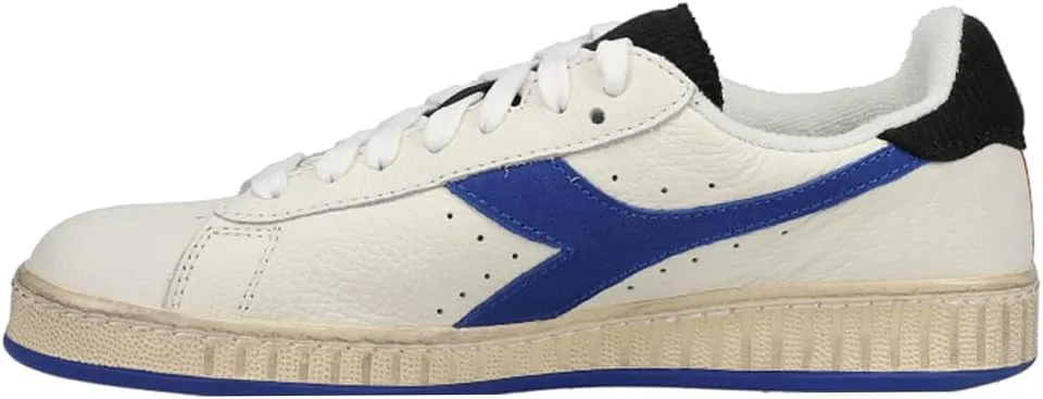 Diadora Mens Game L Low Icona Lace Up Sneakers Shoes Casual - White