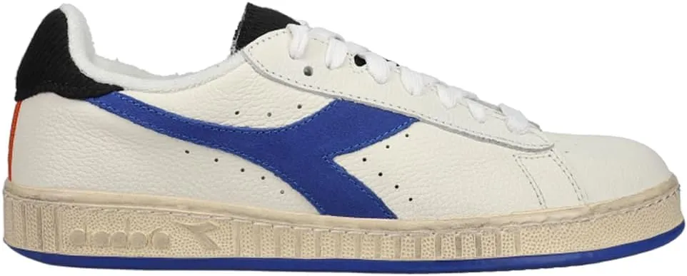 Diadora Mens Game L Low Icona Lace Up Sneakers Shoes Casual - White