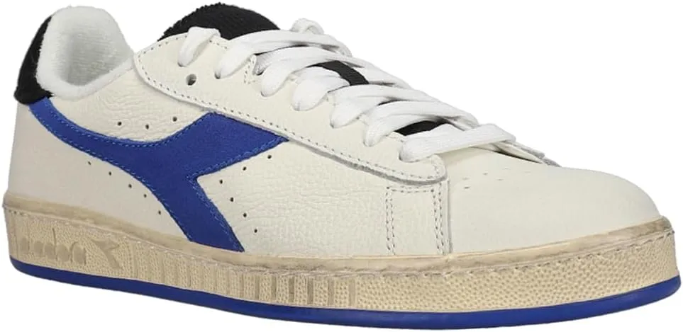 Diadora Mens Game L Low Icona Lace Up Sneakers Shoes Casual - White