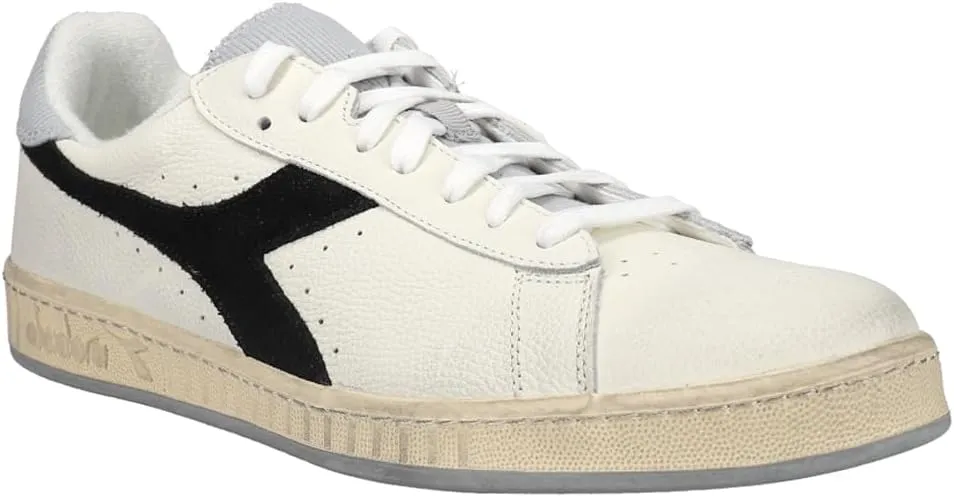 Diadora Mens Game L Low Icona Lace Up Sneakers Shoes Casual - White