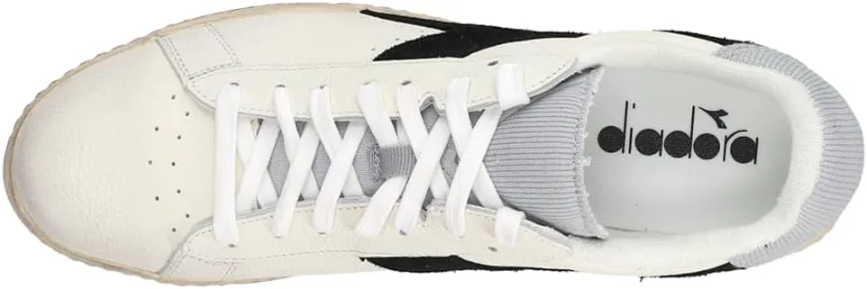 Diadora Mens Game L Low Icona Lace Up Sneakers Shoes Casual - White