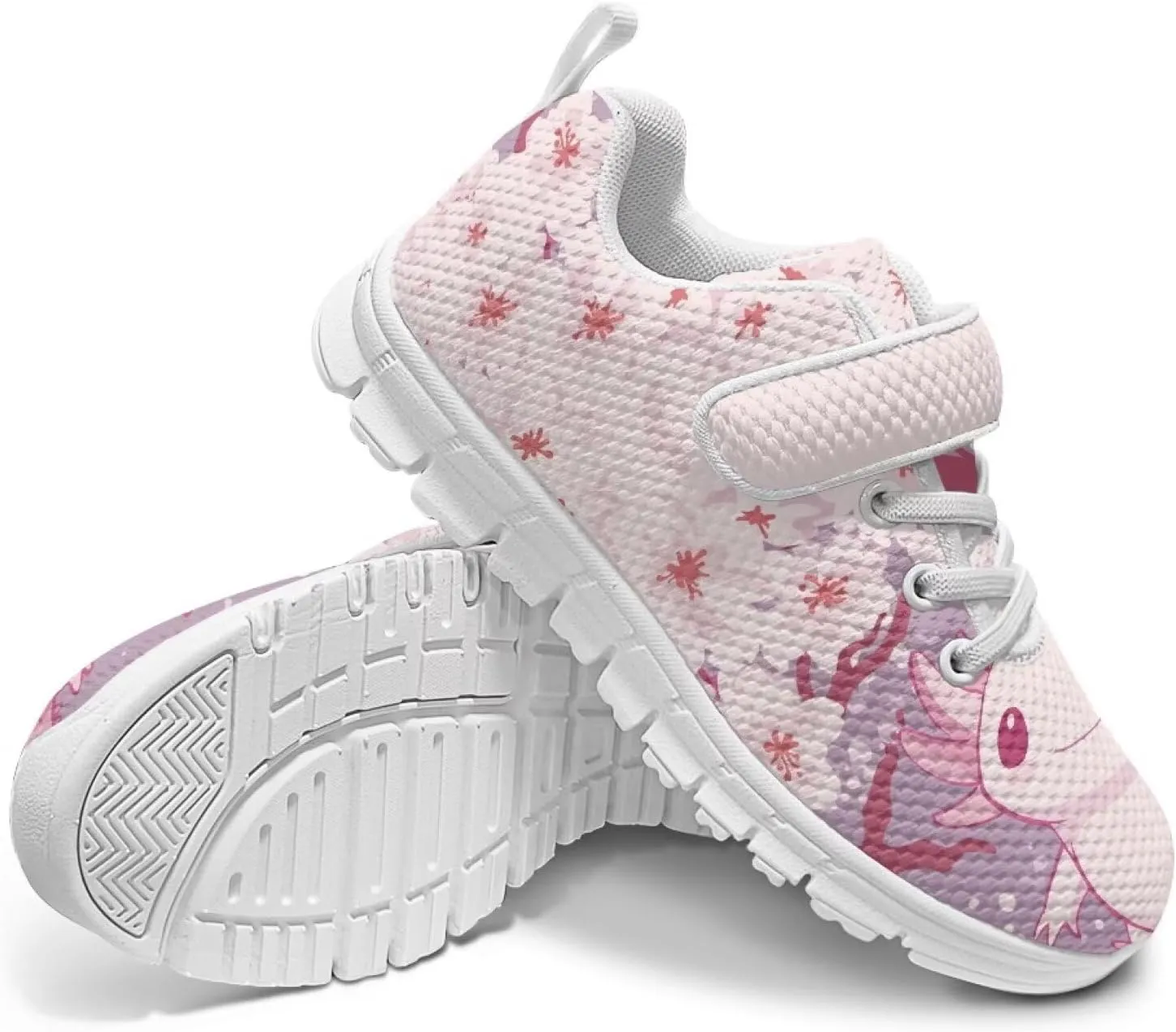 Doojoayie Slip On Shoes for Girls Tennis Shoes Wide Width Sneakers White Sole