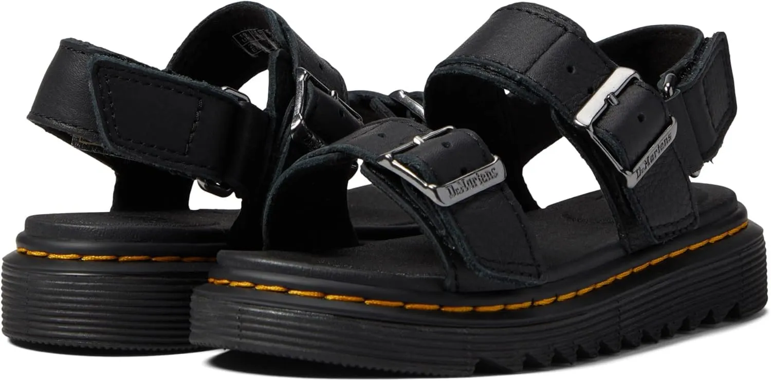 Dr. Martens Kyle (Little Kid/Big Kid) Black Stellar 11 UK (US 12 Little Kid) M