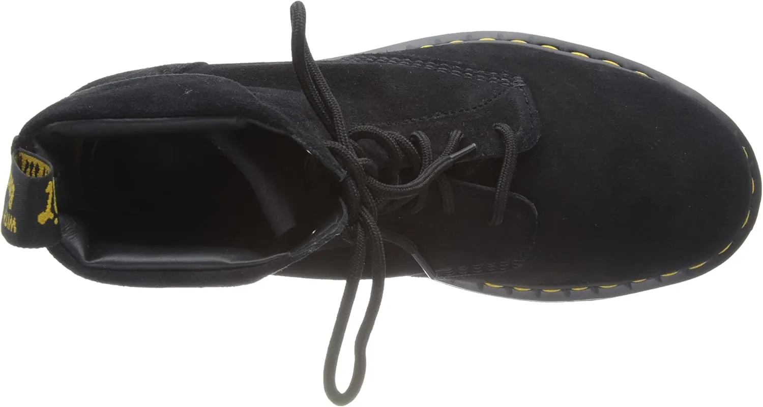 Dr. Martens Men's Berman Black E H Suede MB Amphibians