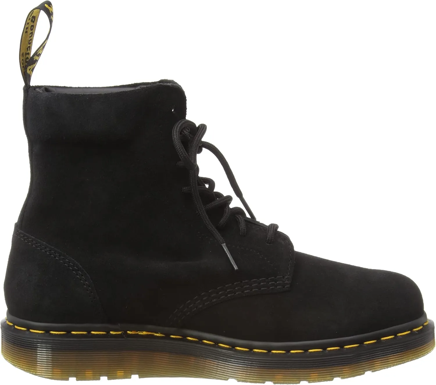Dr. Martens Men's Berman Black E H Suede MB Amphibians