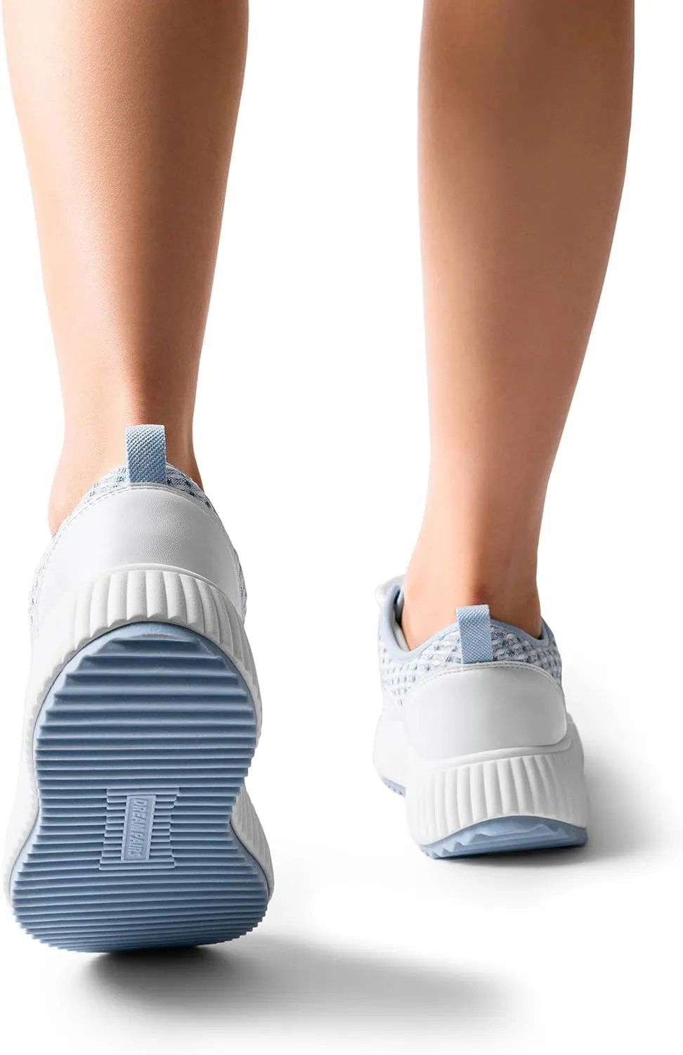 DREAM PAIRS Women Platform Chunky Lightweight Comfortable Casual Lace-Up Sky Walking Fashion Sneakers