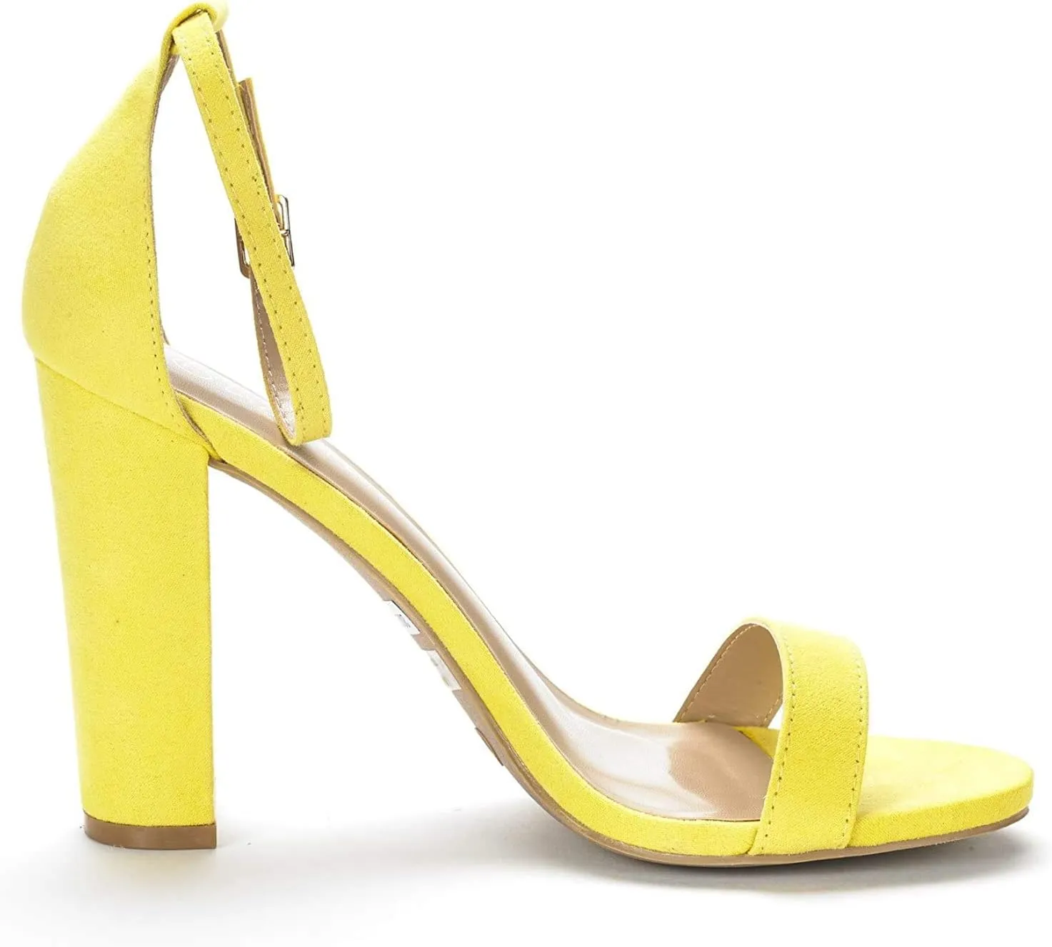 DREAM PAIRS Women's Hi-Chunk High Heel Pump Sandals