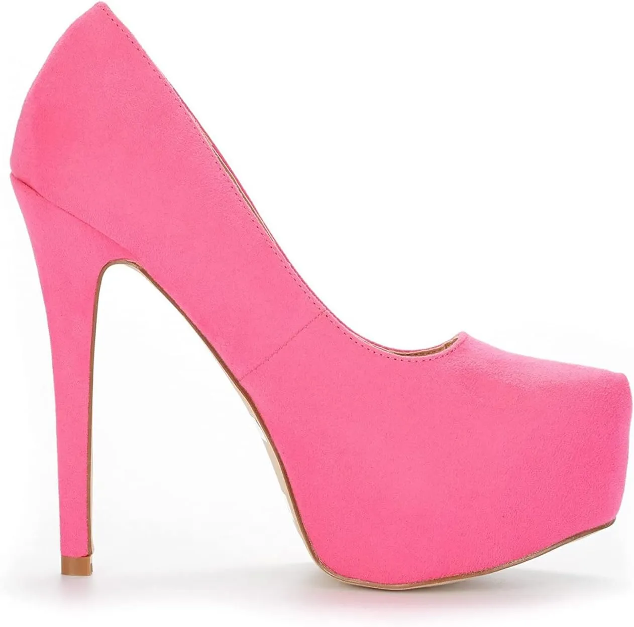 DREAM PAIRS Women's Swan-30 High Heel Platform Dress Pump Shoes
