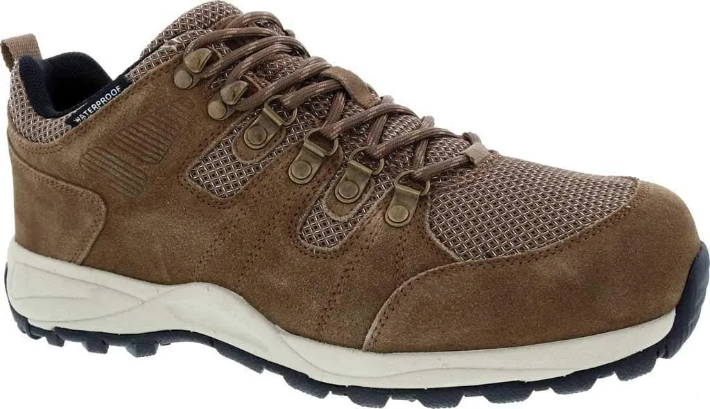 Drew Canyon Men's Orthopedic Waterproof Hiking Shoe - Olive Suede - 16 Medium