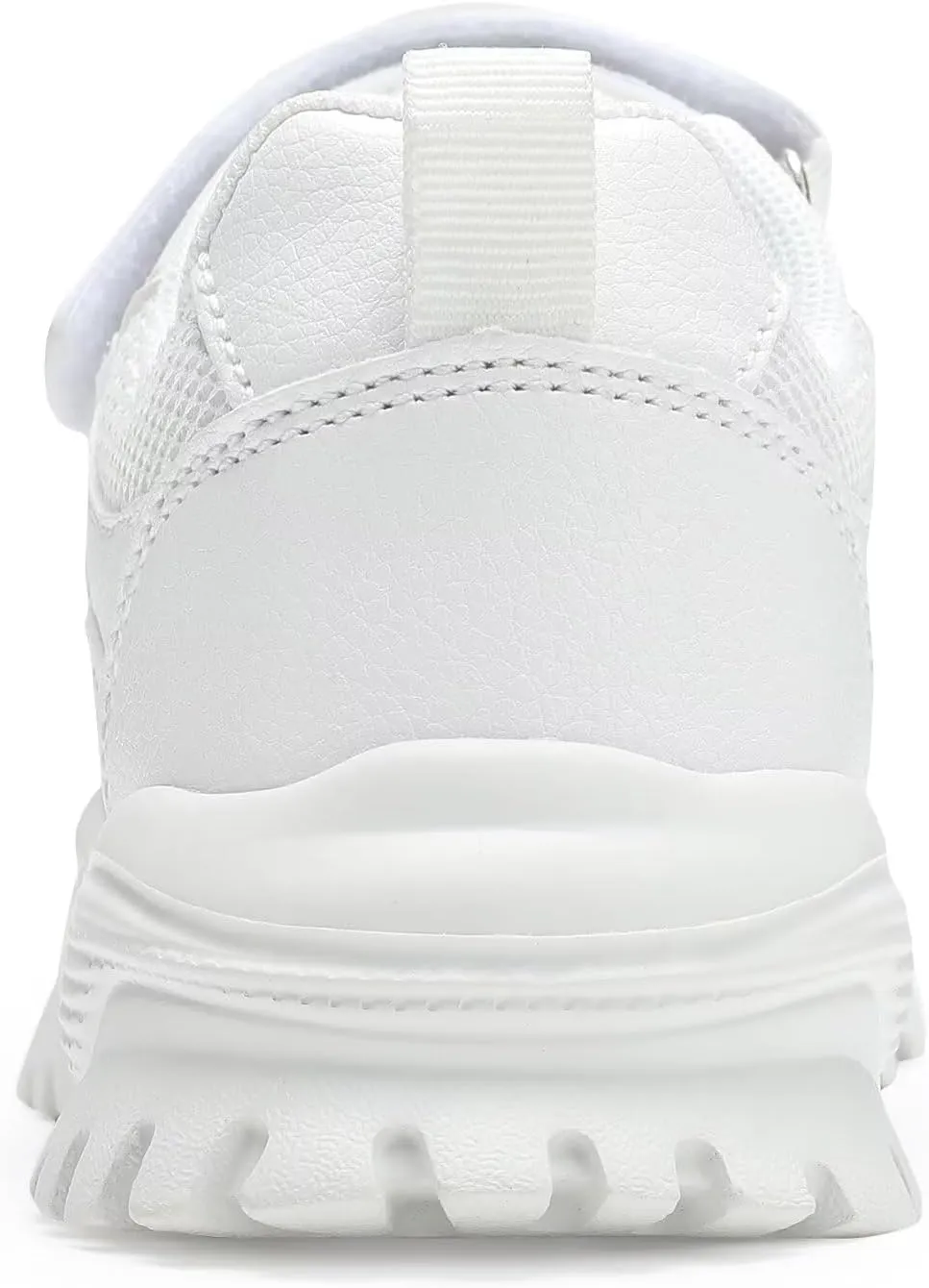 DSWED Unisex-Child Leather Lightweight Breathable Knit Athletic Running Sneakers for Kids Shoes for Boys Girls