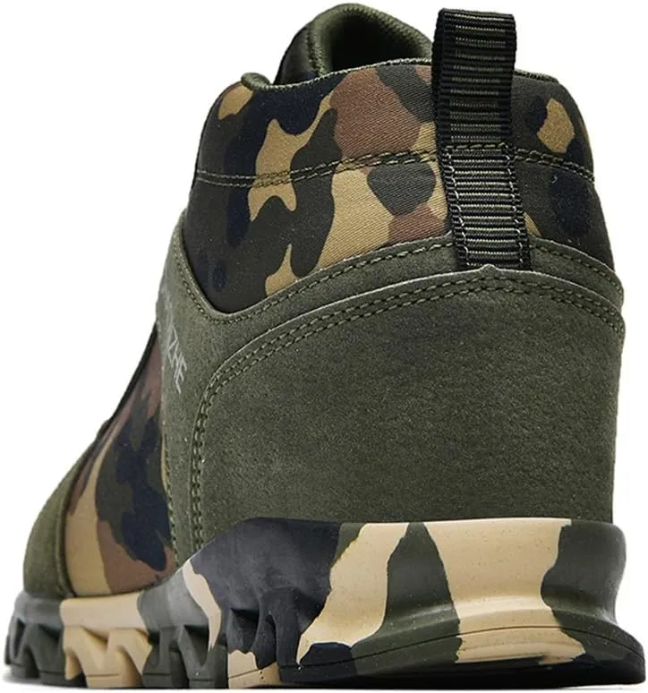 Elevator Shoes for Women Camouflage Female Running Footwear Casual Sneakers Sport Woman Lady Camo Leisure High Shoe 6cm Outdoor Climbing Hiking Girl Hidden Heel Canvas Sneakers Army Green