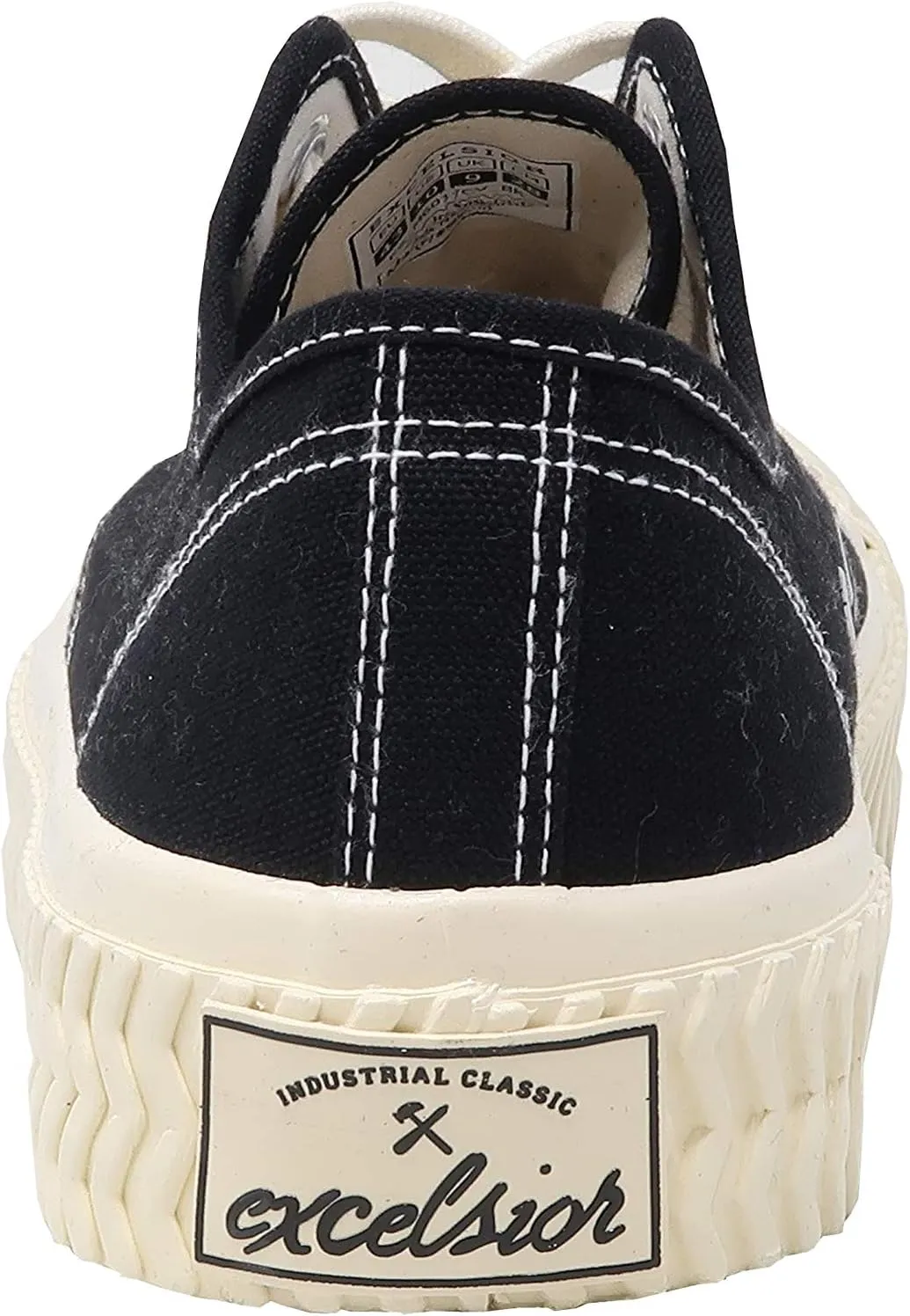 EXCELSIOR Canvas Shoes Casual Sneakers Classic Low Top Lace Up Fashion Comfortable Walking Flats for Men Women