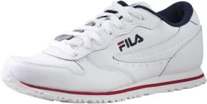 Fila Men's Euro-Jogger-II White Navy Red Sneakers Shoes