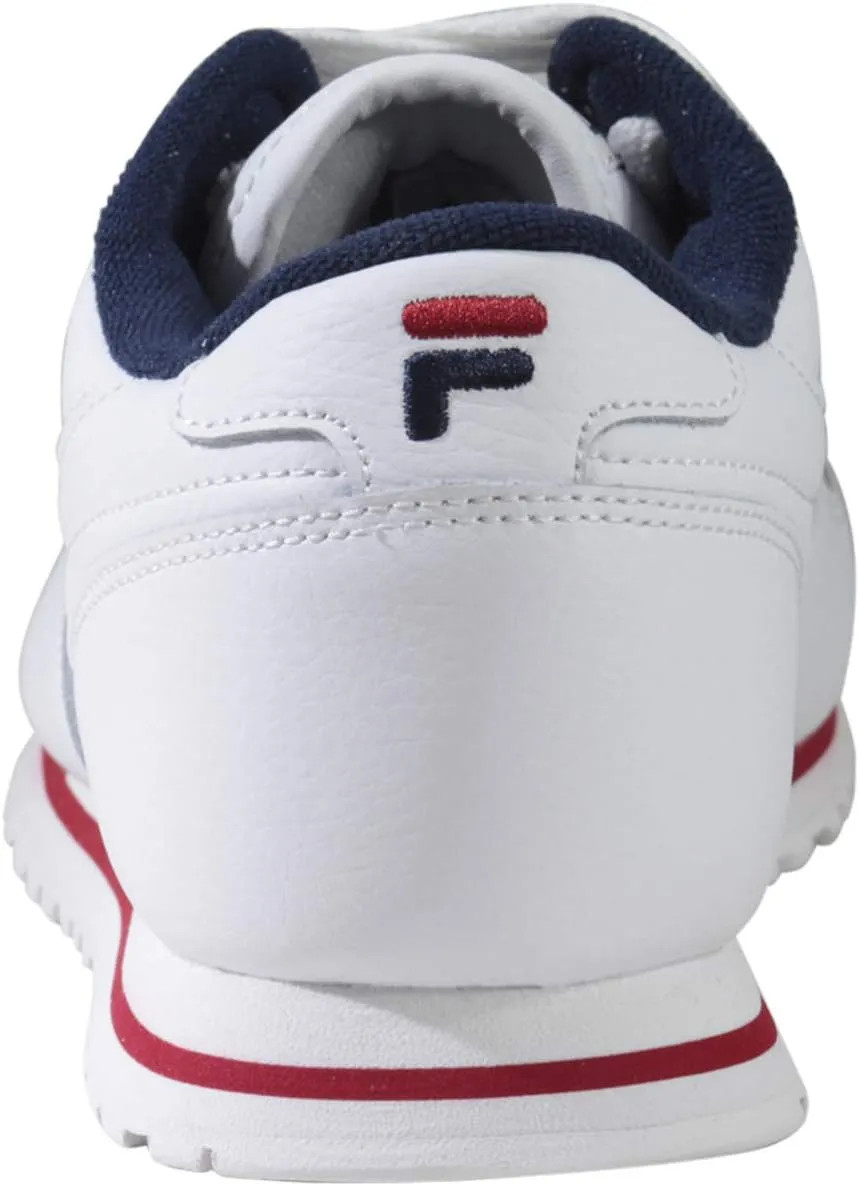 Fila Men's Euro-Jogger-II White Navy Red Sneakers Shoes
