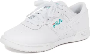 Fila Women's Original Fitness Sneakers, White, 9.5 Medium US