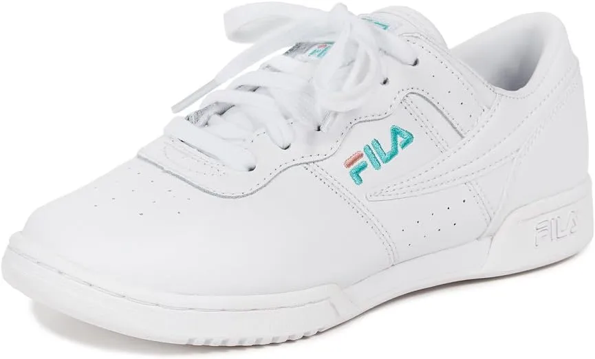 Fila Women's Original Fitness Sneakers, White, 9.5 Medium US