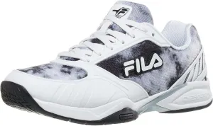 Fila Womens Volley Zone Pickleball Pickleball Sneakers Shoes - Black, White - Size 7 M