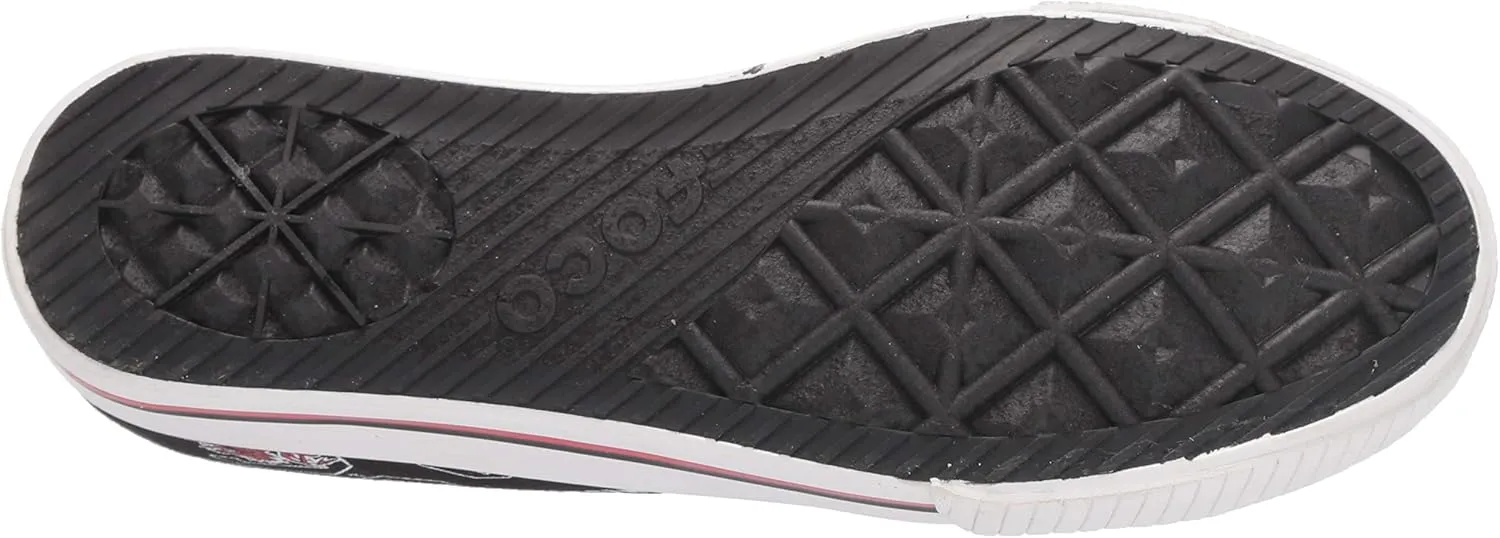 FOCO womens Ncaa College Team Logo Fashion Low Top Canvas Sneakers Shoes