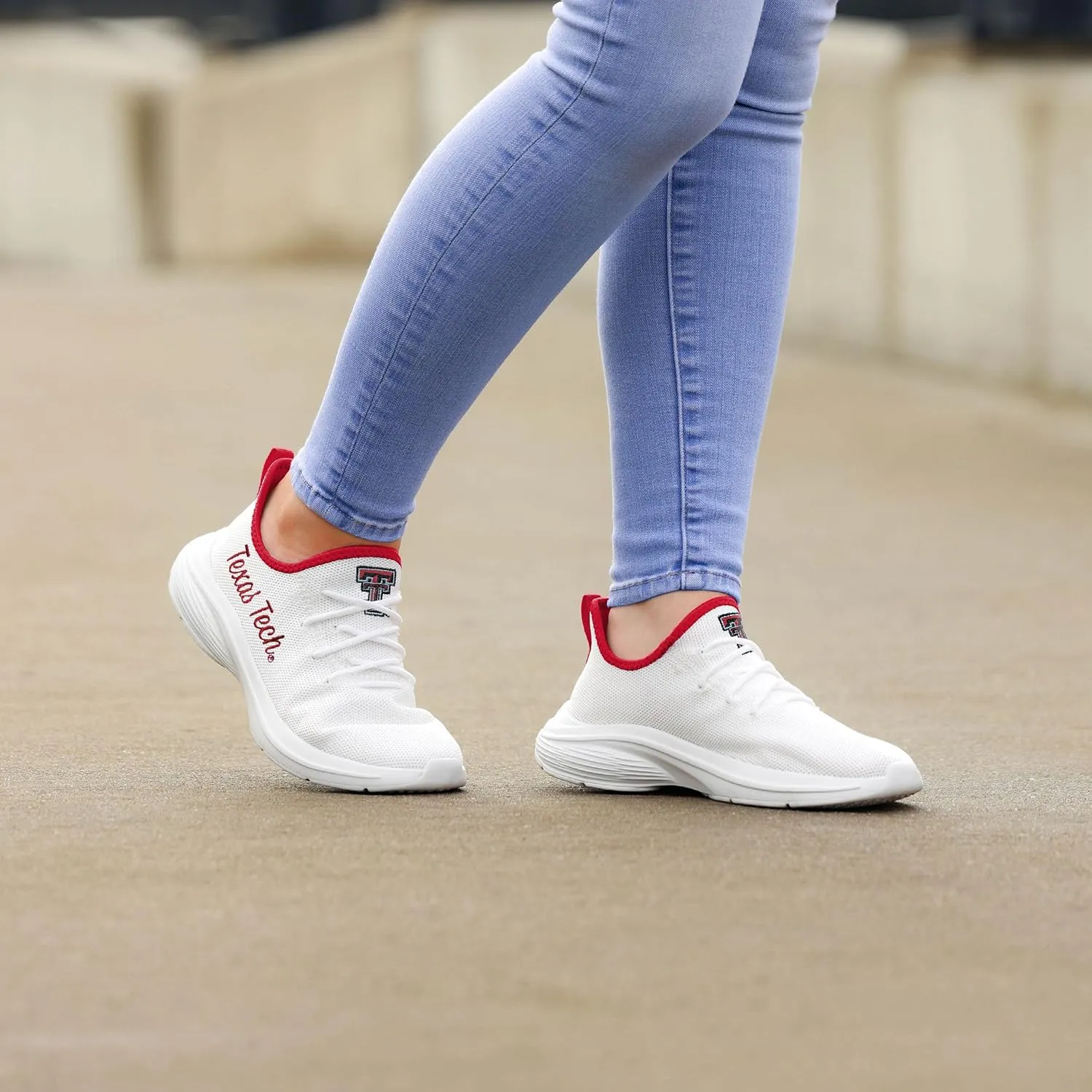 FOCO Women's NCAA Team Logo Athletic Shoes Sneakers