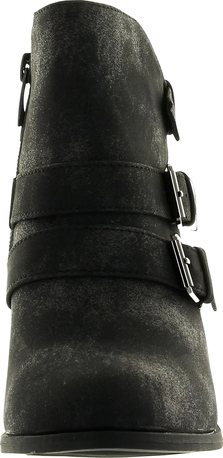 Forever - Women's 3 Buckle Bootie