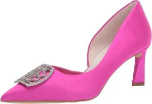 Franco Sarto Women's Tana Pointed Toe D'Orsay Mid Heel Pump