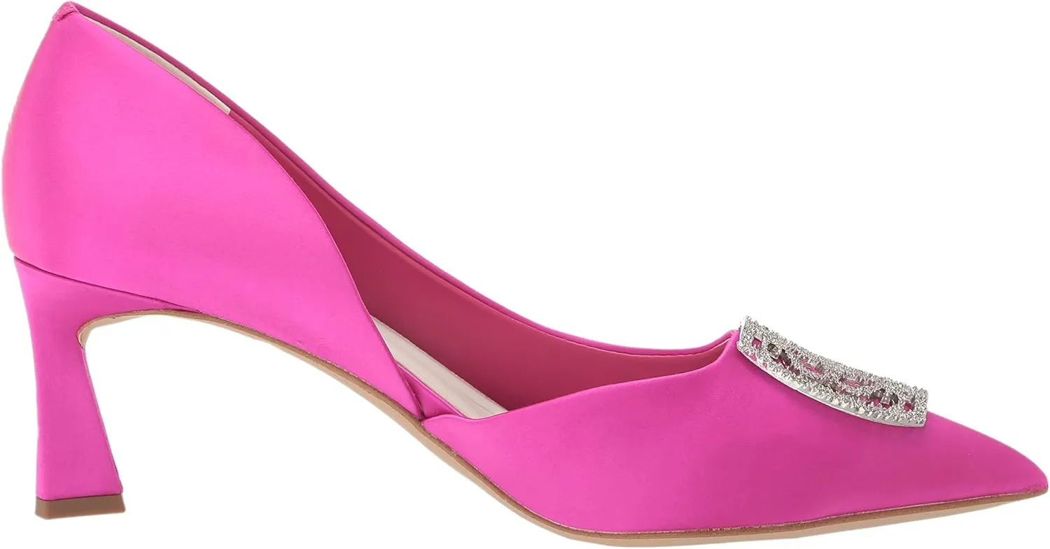 Franco Sarto Women's Tana Pointed Toe D'Orsay Mid Heel Pump