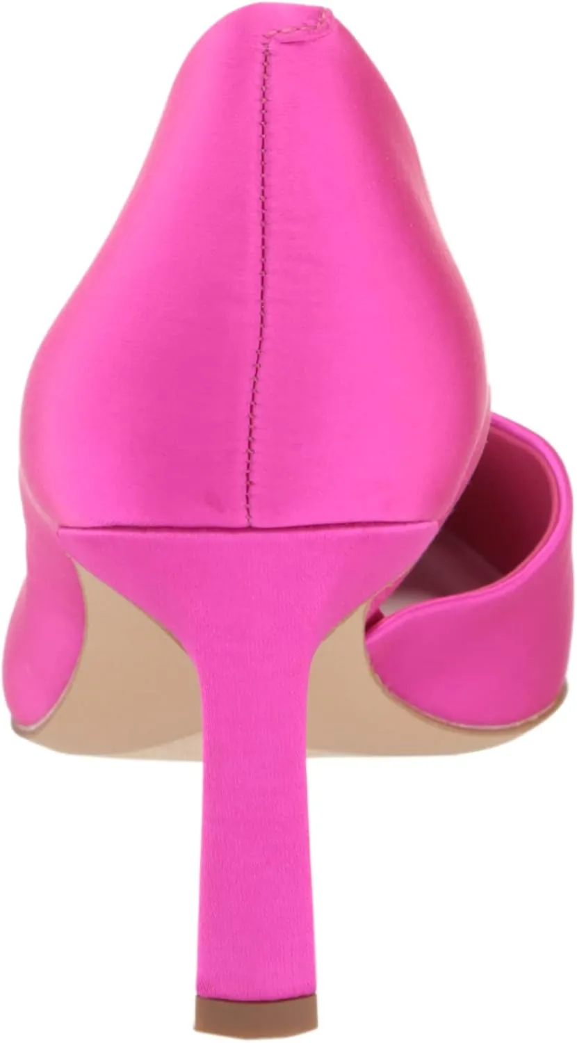 Franco Sarto Women's Tana Pointed Toe D'Orsay Mid Heel Pump