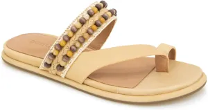 Gentle Souls by Kenneth Cole Women's Lentini Bead Flat Sandal
