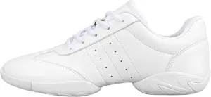 Girls' Cheerleading Shoes Split Sole Cheerleading Shoes Competition Tennis Sneakers Breathable Super Light White Cheer Shoes for Women Sport Training Tennis Sneakers