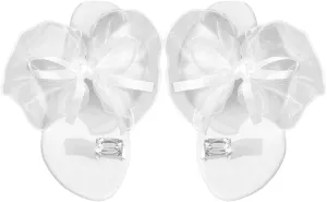 GORGLITTER Women's Lace Bow Flat Sandals Toe Ring Thongs Flower Summer Vacation Slide Sandals
