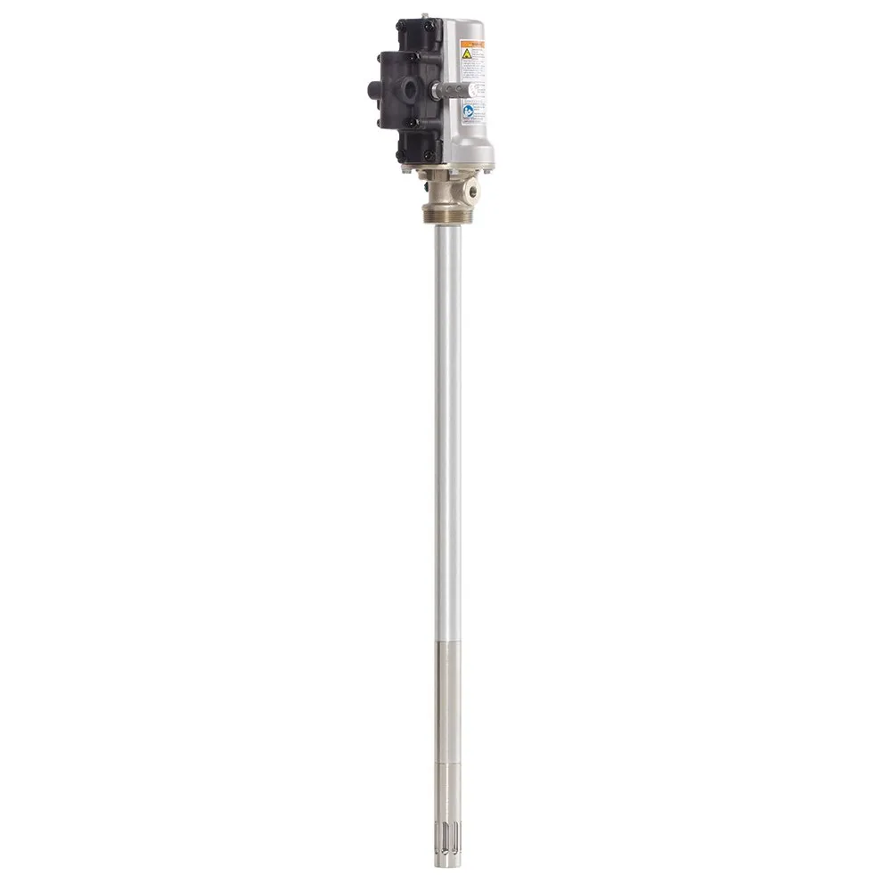 Graco 24G603 LD Series Air-Powered 50:1 Universal Grease Pump for 120 lb Drum, Black/Grey