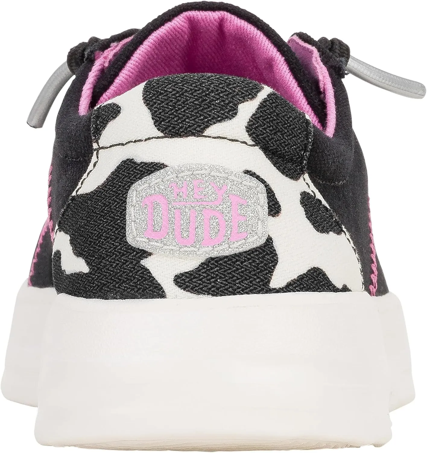 Hey Dude Kids Karina Sparkle (Little Kid/Big Kid) - Sneakers for Kids - Canvas Upper - Cotton Lining