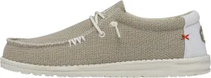 Hey Dude Men's Wally Funk | Men’s Shoes | Men's Lace Up Loafers | Comfortable & Light-Weight