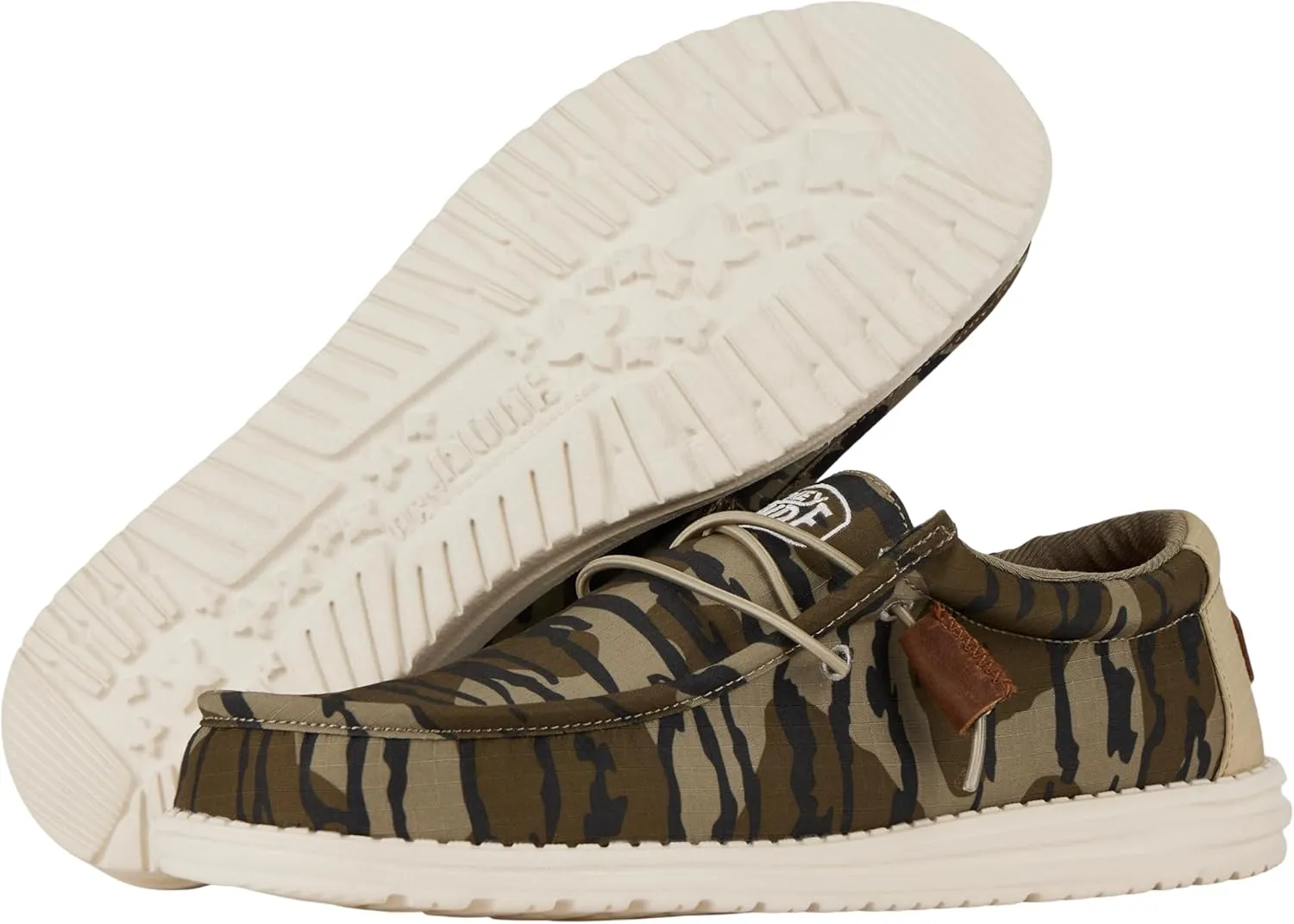 Hey Dude Men's Wally Suede Multiple Colors | Men’s Shoes | Men's Lace Up Loafers | Comfortable & Light-Weight