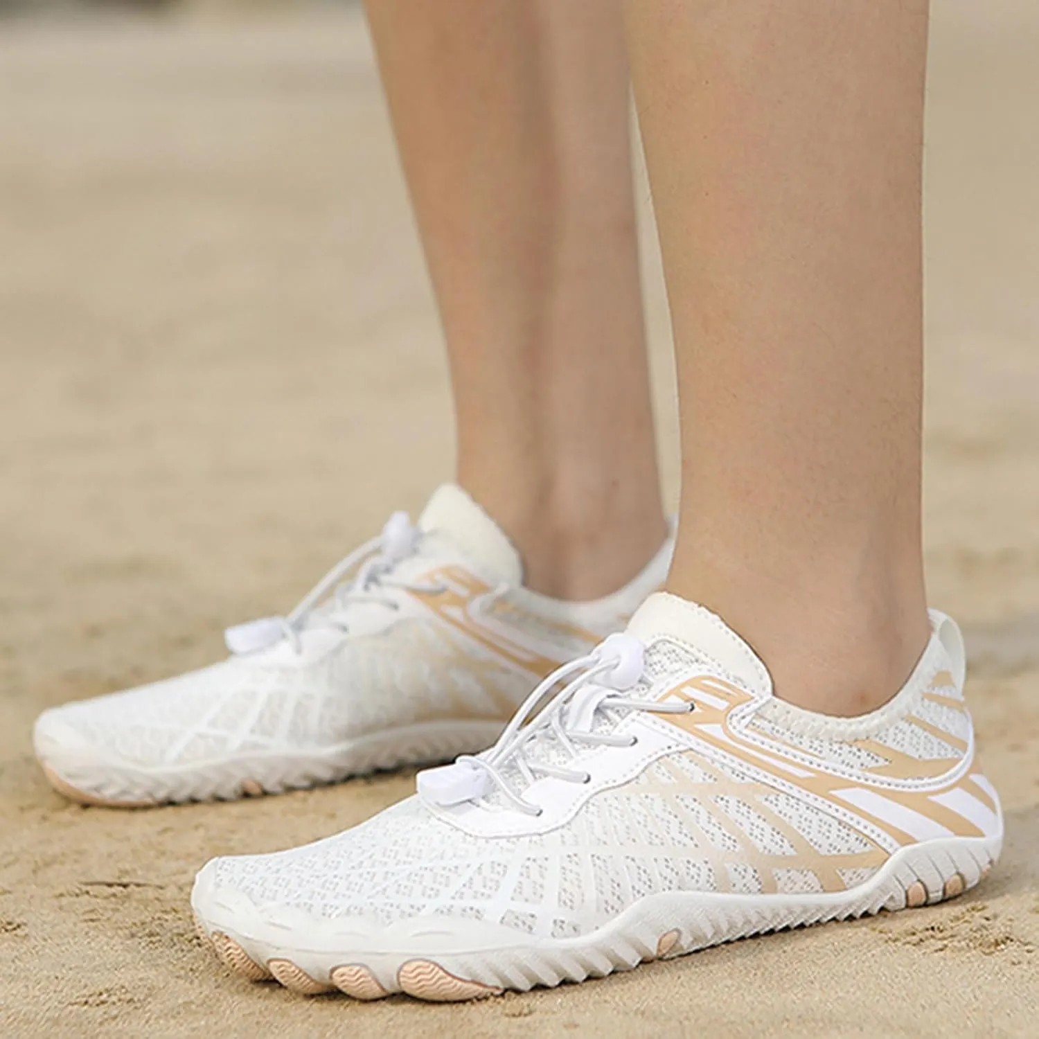 Hike Barefoot Walking Shoes Women Arch Support Pro Healthy & Non-Slip Barefoot Shoes Women Wide Toe Water Shoe for Hiking Non-Slip Neuropathy Grounded Comfort Wear Footwear Breathable Walking