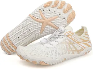 Hike Barefoot Walking Shoes Women Arch Support Pro Healthy & Non-Slip Barefoot Shoes Women Wide Toe Water Shoe for Hiking Non-Slip Neuropathy Grounded Comfort Wear Footwear Breathable Walking