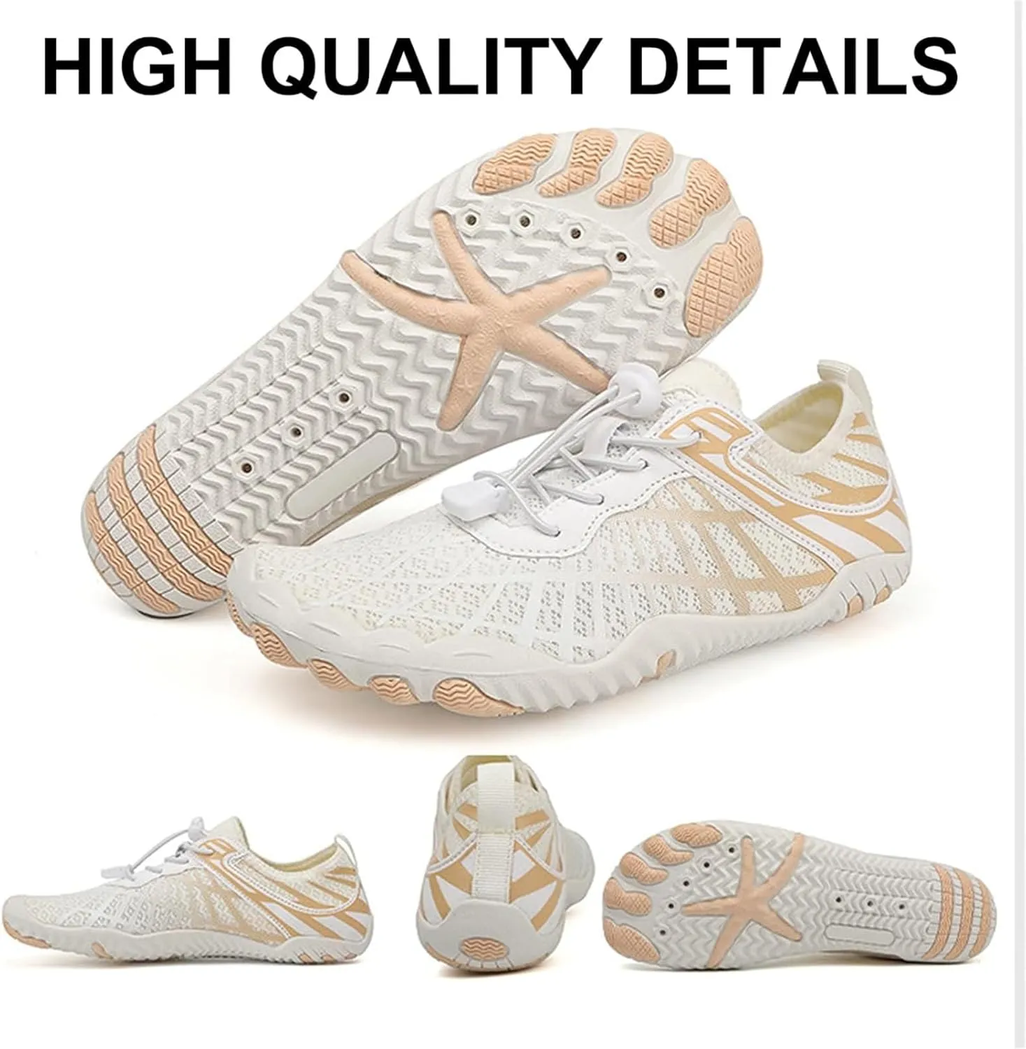 Hike Barefoot Walking Shoes Women Arch Support Pro Healthy & Non-Slip Barefoot Shoes Women Wide Toe Water Shoe for Hiking Non-Slip Neuropathy Grounded Comfort Wear Footwear Breathable Walking
